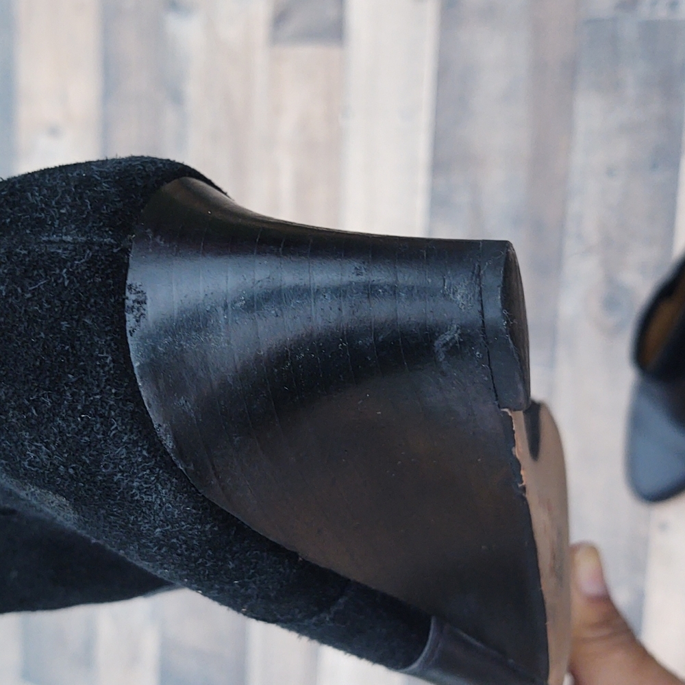 Coach Mystic Leather Wedge Booties sz 8.5 women's - Picture 7 of 16